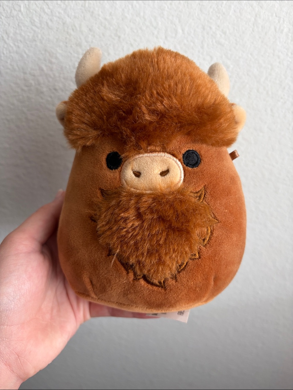 Squishmallows Rust Brown Buffalo Plush